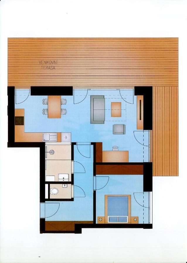Apartmany Semily Exteriör bild